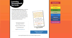 Desktop Screenshot of learningdevelopmentservices.com
